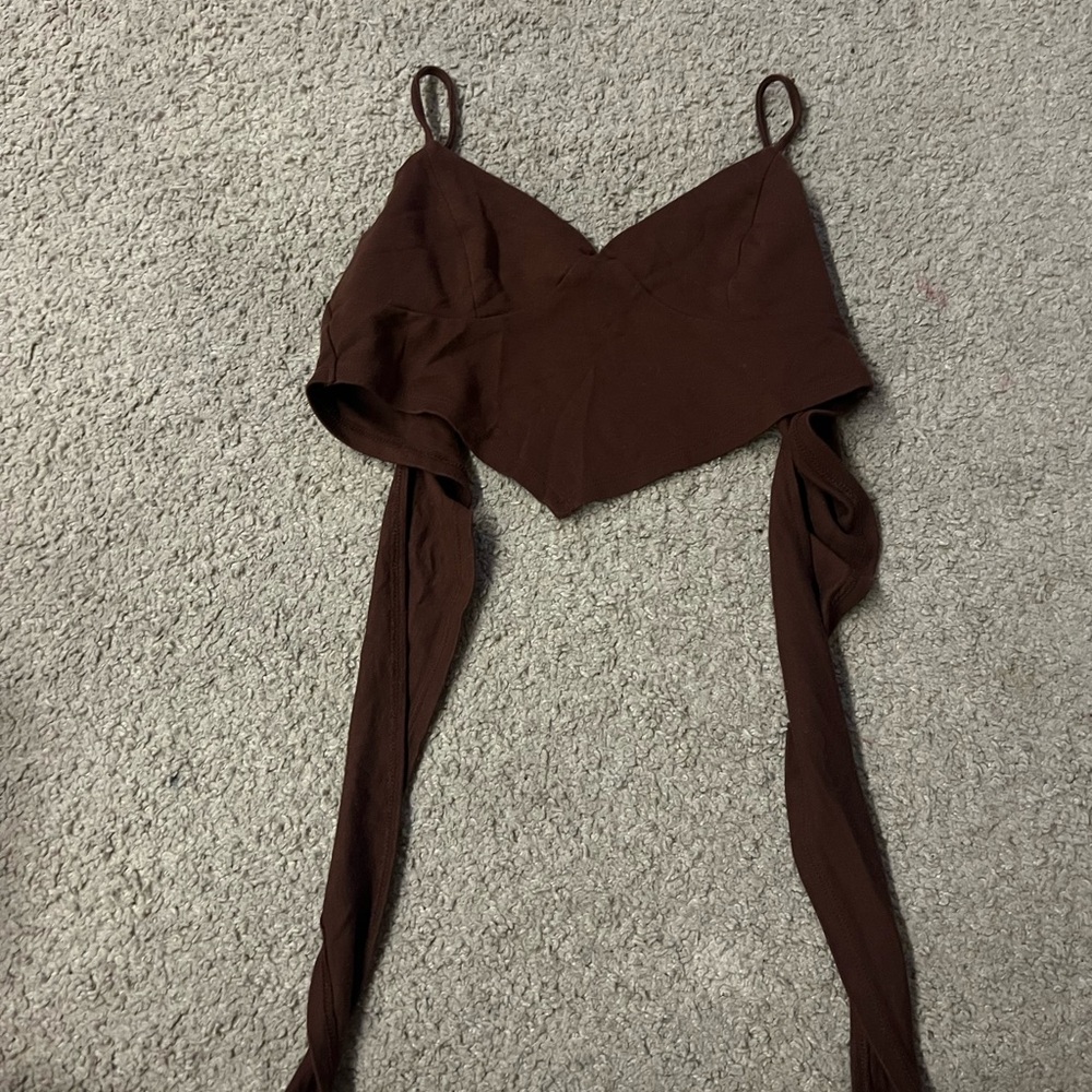 Brown shirt